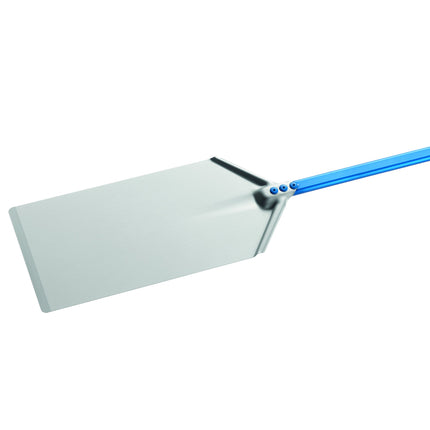 Xẻng pizza chữ nhật nhôm anod hóa GI Metal Azzurra 23 x 41 cm với cán 150 cm AM-2340/150