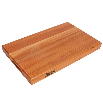 Thớt gỗ anh đào hai mặt có tay cầm âm John Boos & Co. CHY-R01 46 x 30 x 3,8 cm
