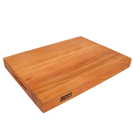 Thớt gỗ anh đào hai mặt có tay cầm âm John Boos & Co. CHY-RA02 51 x 38 x 5,7 cm