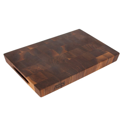 Thớt gỗ óc chó đen có tay cầm âm John Boos & Co. WAL-CCB1812-175 46 x 30 x 4,4 cm