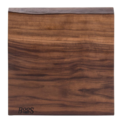 Thớt gỗ óc chó đen cạnh mộc hai mặt John Boos & Co. WAL-RST1312175 33 x 30 x 4,4 cm
