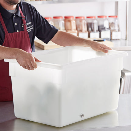 Hộp đựng thực phẩm nhựa polyethylene Vigor 66 x 46 x 38 cm màu trắng