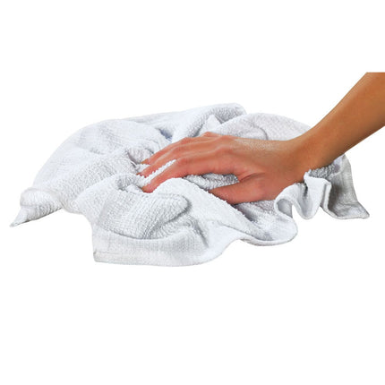 Khăn bar cotton màu trắng Chef Revival 680 g 48,3 x 40,6 cm - Gói 12 cái