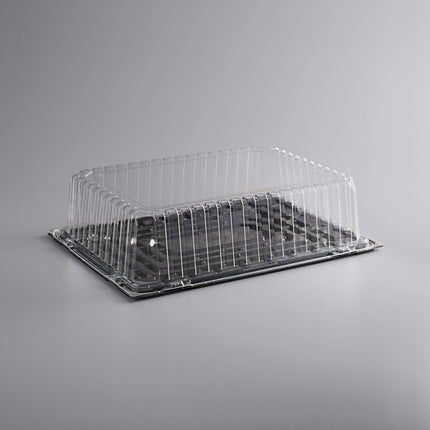 Hộp đựng bánh mang đi Choice 1/2 Size High nắp vòm Sheet Cake Display bình đựng với trong suốt nắp vòm nắp - Thùng 25 cá