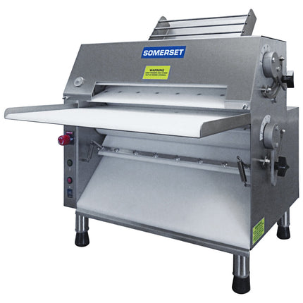 Máy cán bột để bàn Somerset CDR-2000 51 cm hai tầng thao tác mặt trước - 120V, 3/4 hp