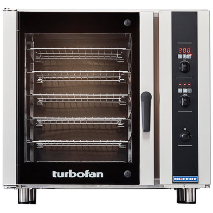 Lò đối lưu điện cỡ full một tầng có phun hơi nước Moffat E35D6-26-P Turbofan - 208V, 1 pha, 11,2 kW