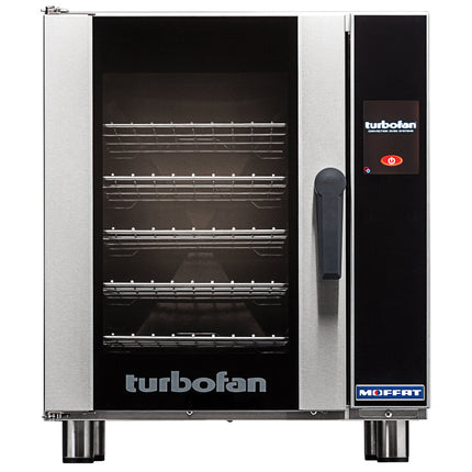 Lò nướng đối lưu điện Moffat E33T5-P Turbofan 1 tầng nửa khay màn hình cảm ứng có phun hơi - 208V, 1 pha, 5,4 kW