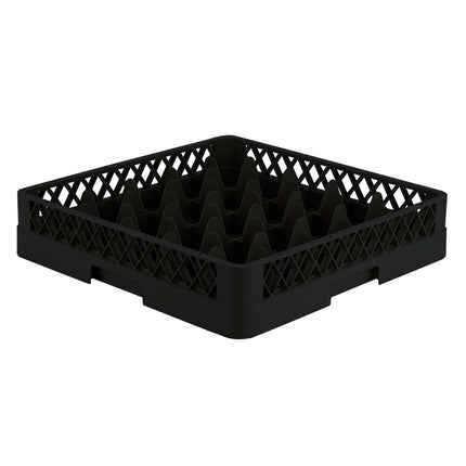 Giá đựng ly 25 ngăn màu đen Vollrath Traex® TR6 cỡ đầy đủ cao 8,3 cm