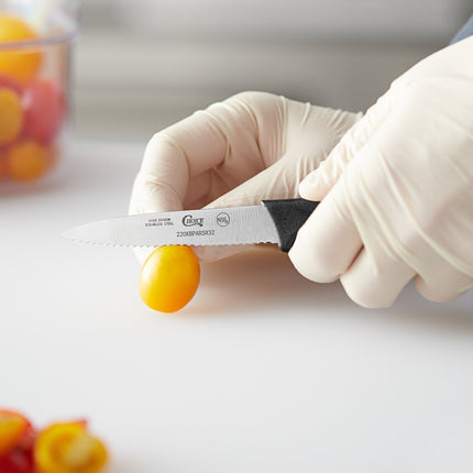 Dao gọt lưỡi răng cưa Choice 8,3 cm cán đen