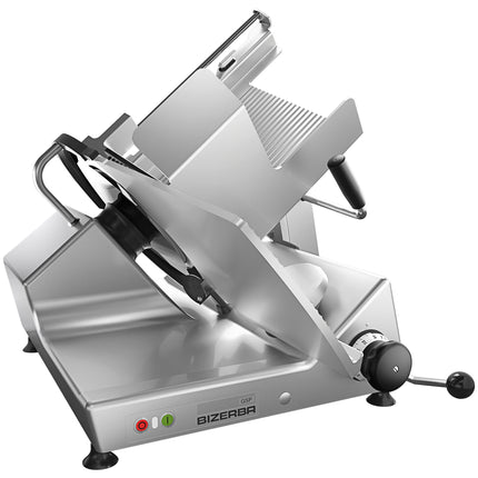 Máy thái thịt cấp liệu trọng lực thủ công Bizerba GSP Series V 2-150 33 cm - 1/2 HP