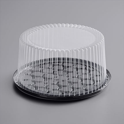 Hộp trưng bày bánh vòm cao Choice 23 cm kèm nắp vòm trong - Thùng 80 cái