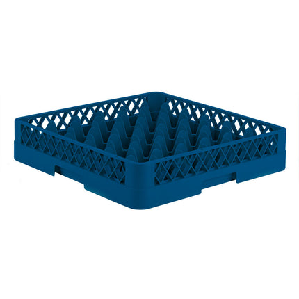 Giá đựng ly 36 ngăn màu xanh dương Vollrath Traex® TR7 cỡ đầy đủ cao 8,3 cm