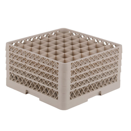 Giá đựng ly 49 ngăn màu be Vollrath Traex® TR9EEEE cỡ đầy đủ cao 24 cm