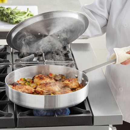 Chảo áp chảo nhôm Choice 6,6 lít kèm nắp