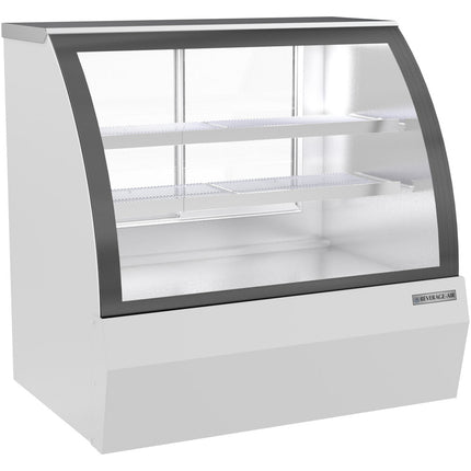Tủ mát trưng bày bánh/thịt nguội kính cong trắng Beverage-Air CDR4HC-1-W 125 cm