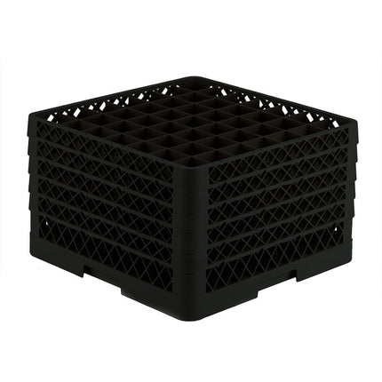 Giá đựng ly 49 ngăn màu đen Vollrath Traex® TR9EEEEE cỡ đầy đủ cao 27,9 cm
