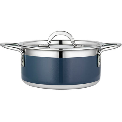 Nồi inox Bon Chef Country French X 2,2 lít màu xanh cobalt - 71300-CF2-CB
