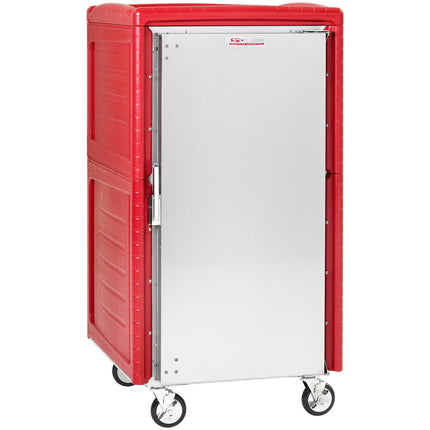 Tủ vận chuyển giữ nhiệt không cấp điện cỡ 5/6 với ray đỡ đa năng Metro C5 4 Series C548N-SU màu đỏ
