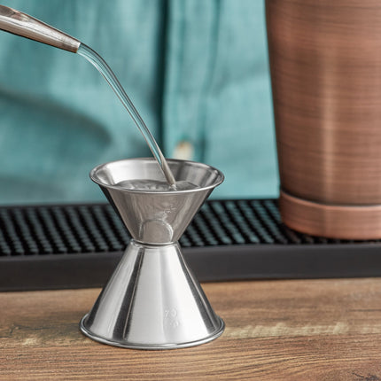 Ly đong rượu jigger inox cổ điển Acopa 30 ml & 44 ml
