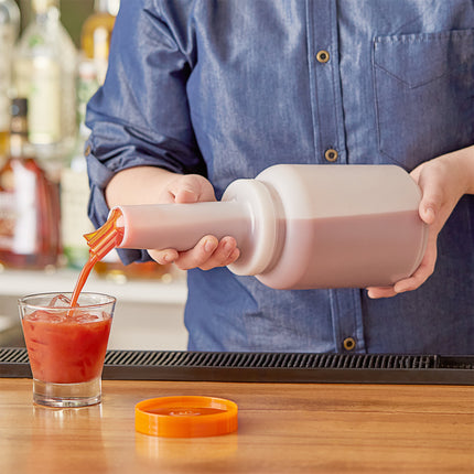 Chai rót Choice 1,9 lít vòi và nắp màu cam
