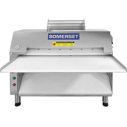 Máy cán bột để bàn 2 giai đoạn Somerset CDR-2500 64 cm - 120V, 3/4 hp