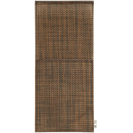 Túi đựng dao dĩa lưới vinyl dệt Front of the House Metroweave màu đồng 25 x 11 cm - Gói 12 cái
