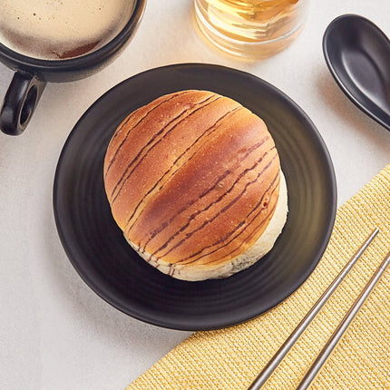 Đĩa coupe melamine đen mờ Acopa Izumi 15 cm - Gói 12 cái