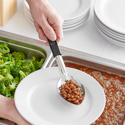 Muôi múc canh inox đục lỗ Choice 28 cm cán bọc nhựa