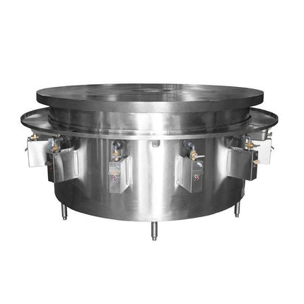 Bếp nướng Mongolian BBQ mặt phẳng Town MBR-60C gas hóa lỏng 152 cm, có máng gạt vụn