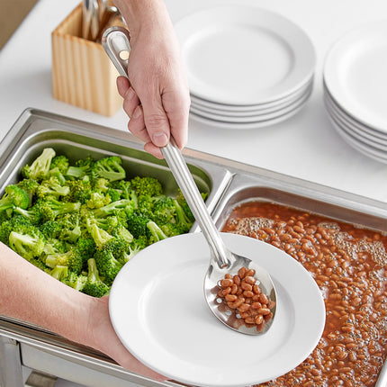Muôi múc canh inox đục lỗ Choice 38 cm