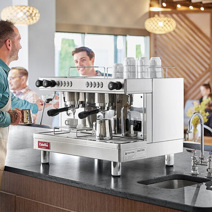 Máy pha espresso tự động Estella Caffe ECEM2 hai group - 220-240V