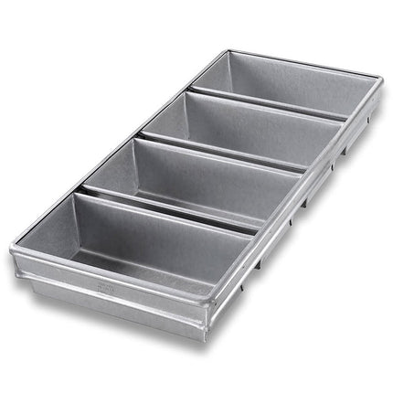 Bộ Khuôn Bánh Mì Chicago Metallic Chứa 4 Khuôn 22.9 cm x 11.4 cm Thép Tráng Men AMERICOAT 26 ga (45642)