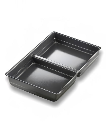 Chảo Pizza Detroit Chữ Nhật Chicago Metallic 91000 23.3 x 36.4 cm Nhôm Anốt