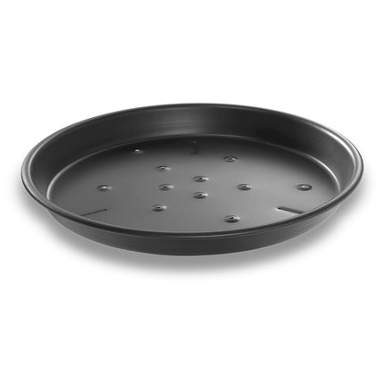 Khay Pizza Tròn Đục Lỗ Sâu Chicago Metallic 91108 25.4 cm Nhôm Phủ Cứng