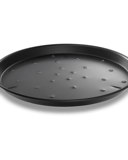 Khay Pizza Sâu Chicago Metallic 91148 35.6 cm Nhôm Lỗ Phủ Cứng