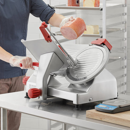 Máy thái thịt thủ công cấp phôi trọng lực Berkel B12-SLC 30 cm - 1/2 hp