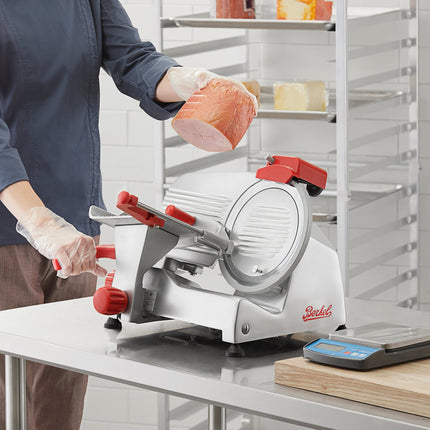 Máy thái thịt thủ công cấp trọng lực Berkel B9-SLC 23 cm hạng nhẹ - 1/4 hp
