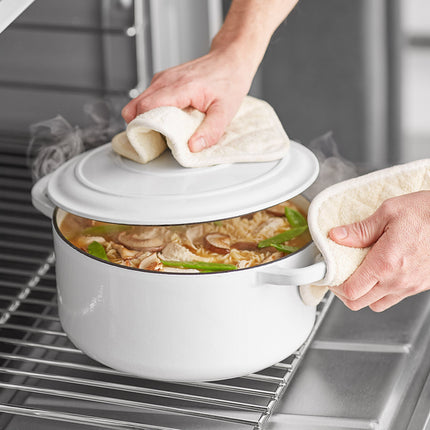 Nồi gang tráng men Valor màu trắng bắc cực 5,7 lít