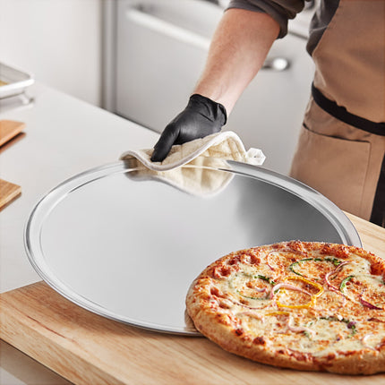 Khay pizza nhôm viền rộng Choice 48 cm