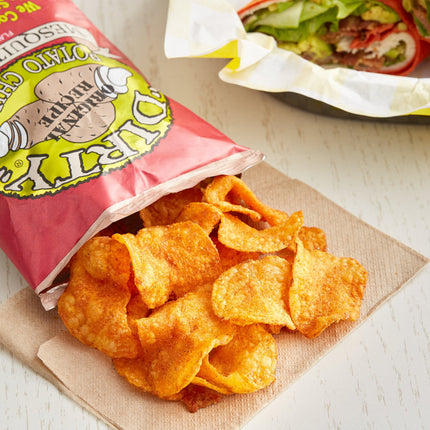 Khoai tây chiên vị BBQ mesquite Dirty Potato Chips 57 g - Thùng 25 gói