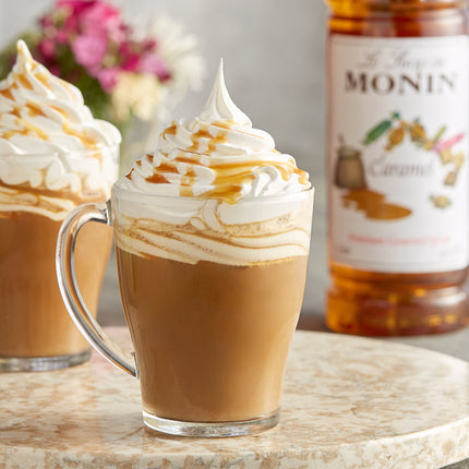 Siro tạo hương vị caramel cao cấp Monin 1 lít - Thùng 4 chai