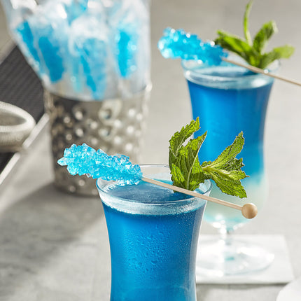 Que khuấy kẹo đá vị mâm xôi xanh Roses Dryden and Palmer, có bọc - Thùng 72 cái