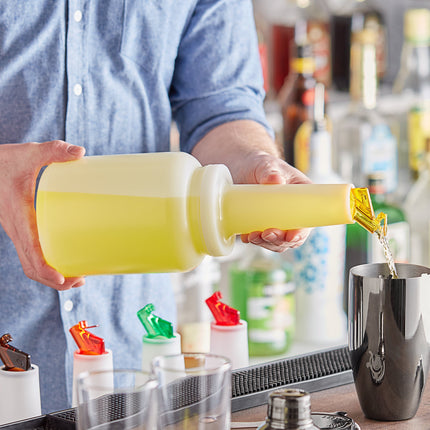Bình rót Choice 1,9 lít nắp lật màu vàng kèm nắp đậy