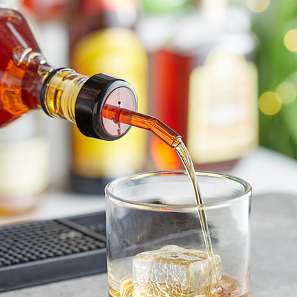 Vòi rót whisky Choice màu đen có vòng cổ - Gói 12 cái