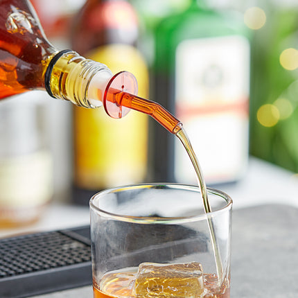 Vòi rót whisky Choice màu đỏ không vòng cổ - Gói 12 cái