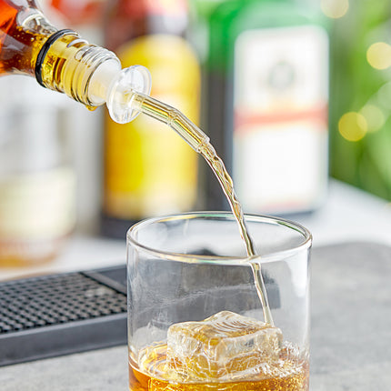 Vòi rót whisky Choice màu trong suốt không vòng cổ - Gói 12 cái