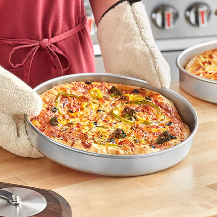 Khay nướng pizza Choice 30,5 cm x 5,1 cm nhôm sâu Dish khay nướng pizza