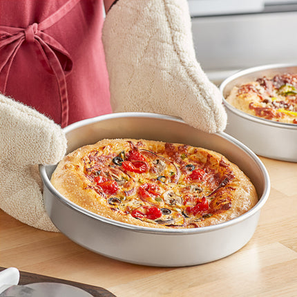 Khuôn pizza đế sâu bằng nhôm Choice 23 x 5 cm