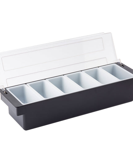 Khay Trang Trí Bar Tablecraft 102 6 Ngăn - Nắp Bản Lề Phẳng