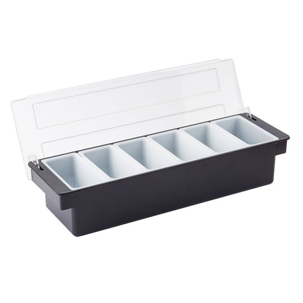 Khay Trang Trí Bar Tablecraft 102 6 Ngăn - Nắp Bản Lề Phẳng